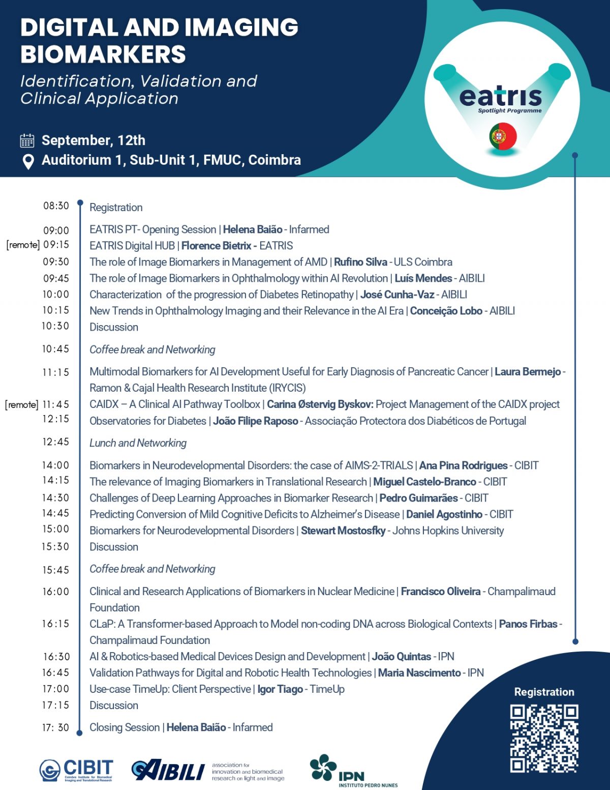 Digital and Imaging Biomarkers: Identification, Validation and Clinical Application Event